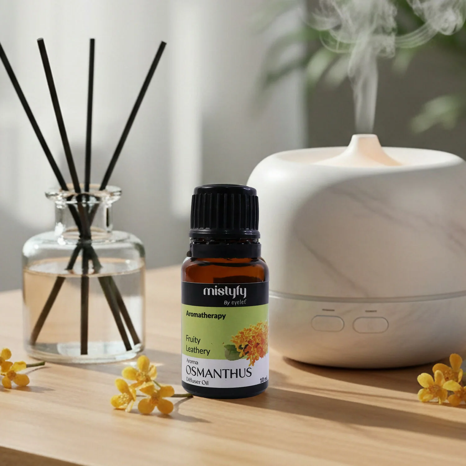 Eyelet Aromatherapy Diffuser Oil for Humidifier – Osmanthus Fruity Leathery Aroma (10Ml) - Image 2