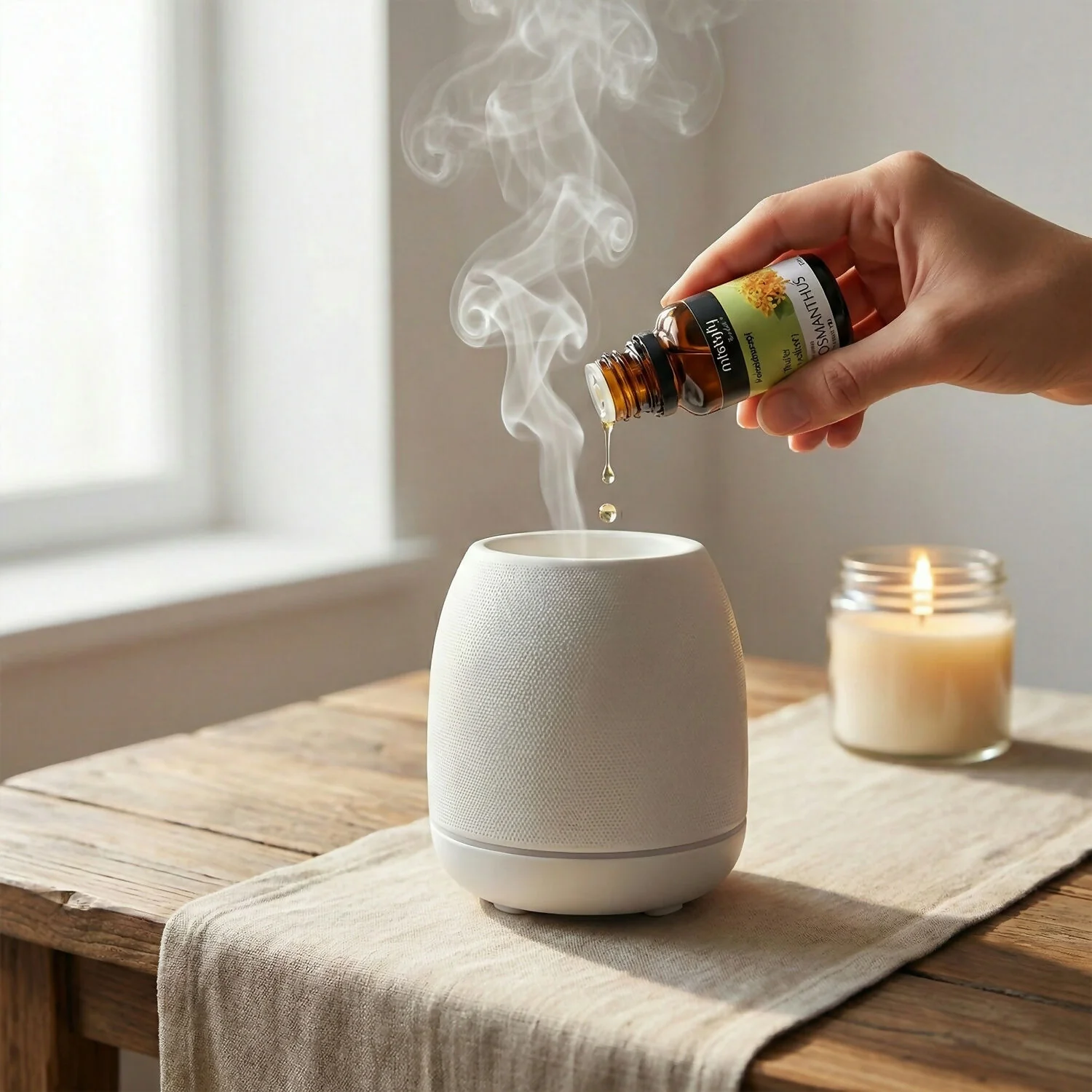Eyelet Aromatherapy Diffuser Oil for Humidifier – Osmanthus Fruity Leathery Aroma (10Ml) - Image 6
