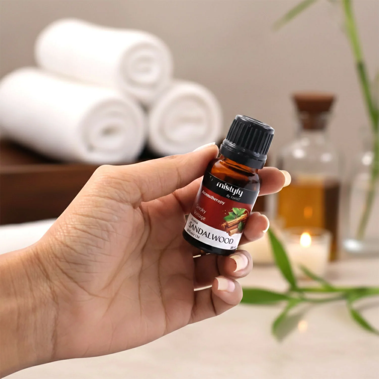 Eyelet Aromatherapy Sandalwood Diffuser Oil Smoky Vintage Aroma Oil (10ML) - Image 6