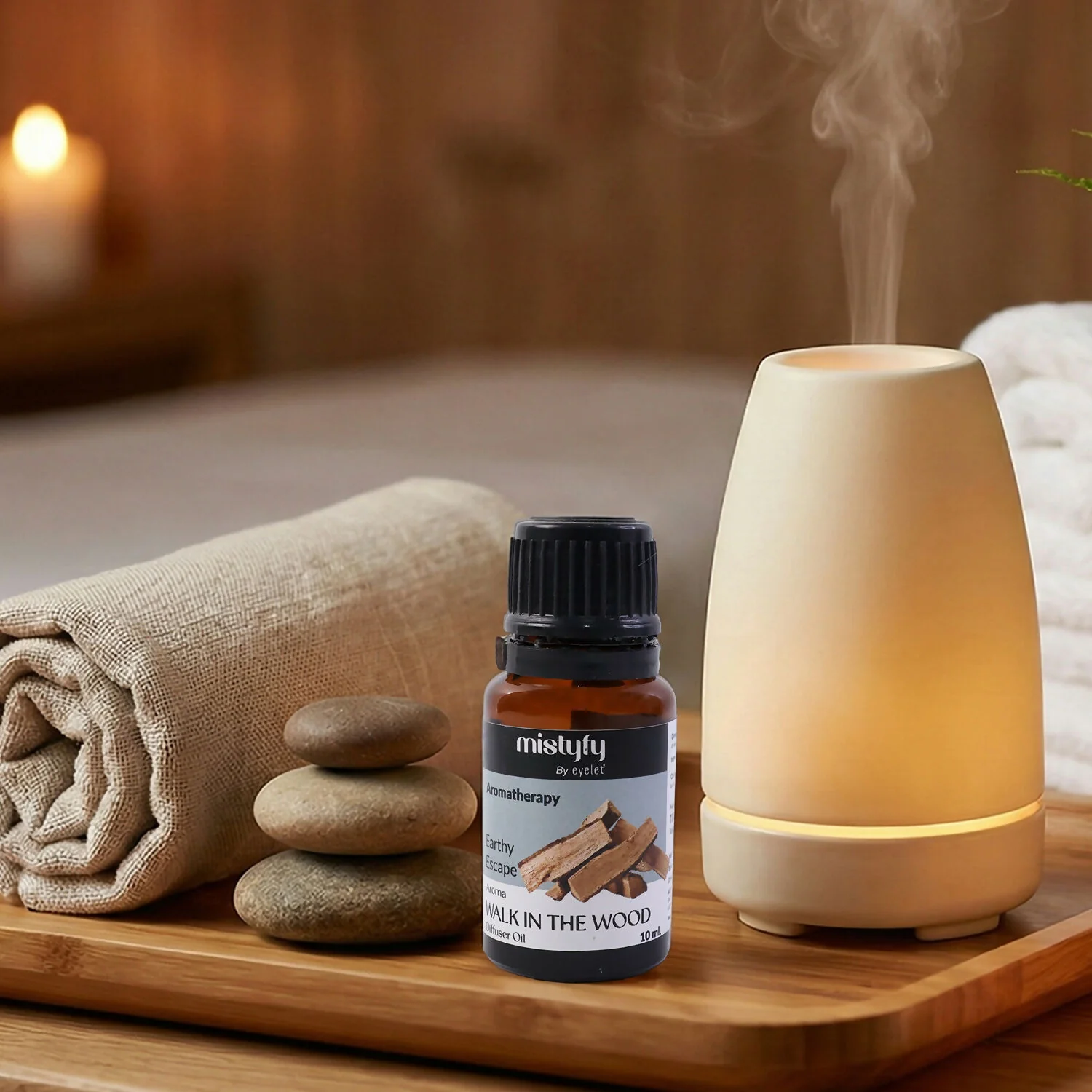 Eyelet Aromatherapy Walk In The Wood Diffuser Oil Earthy Escape Aroma Oil (10Ml) - Image 3