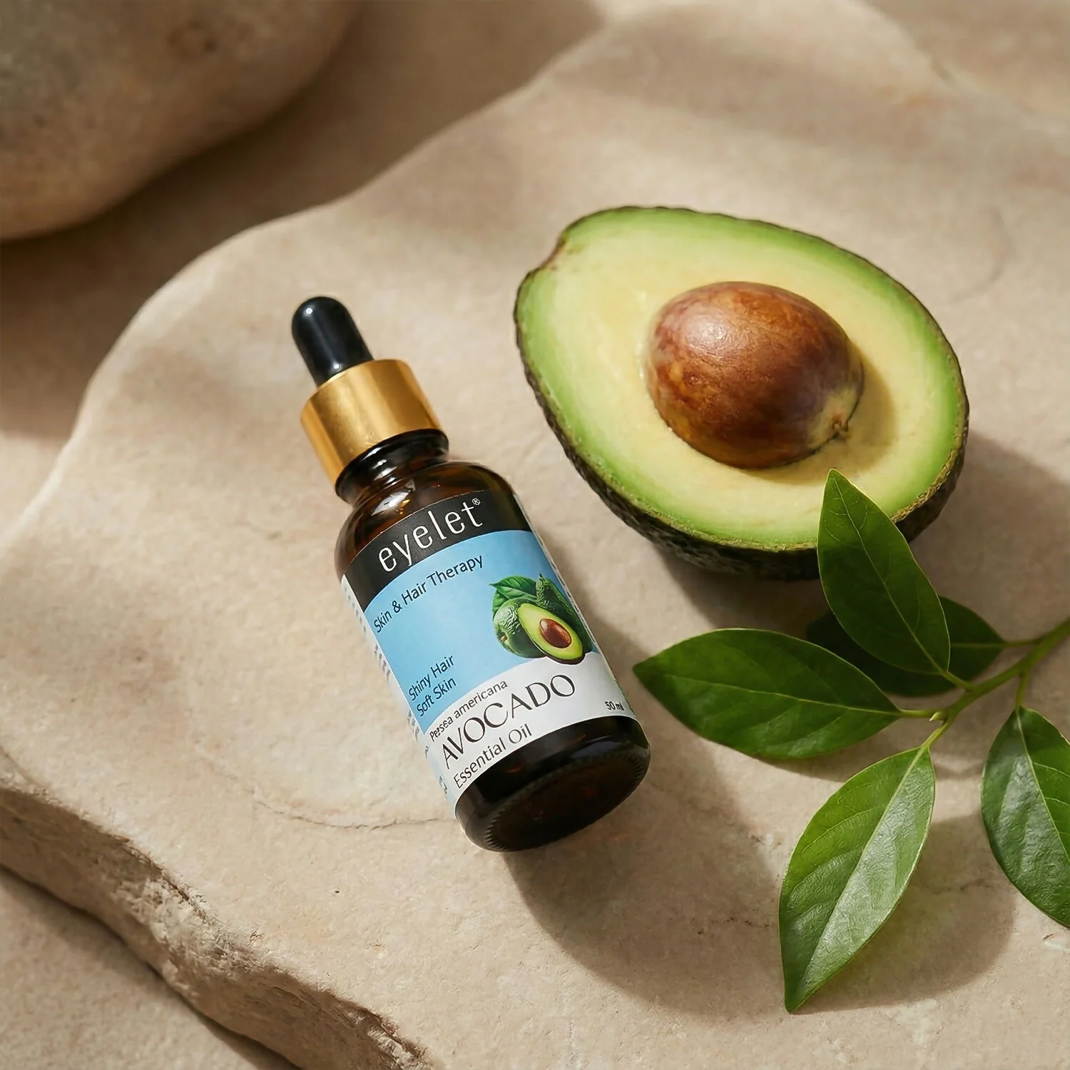 Eyelet Avocado Essential Oil for Soft Skin & Shiny, Conditioned Hair – 30ML - Image 3