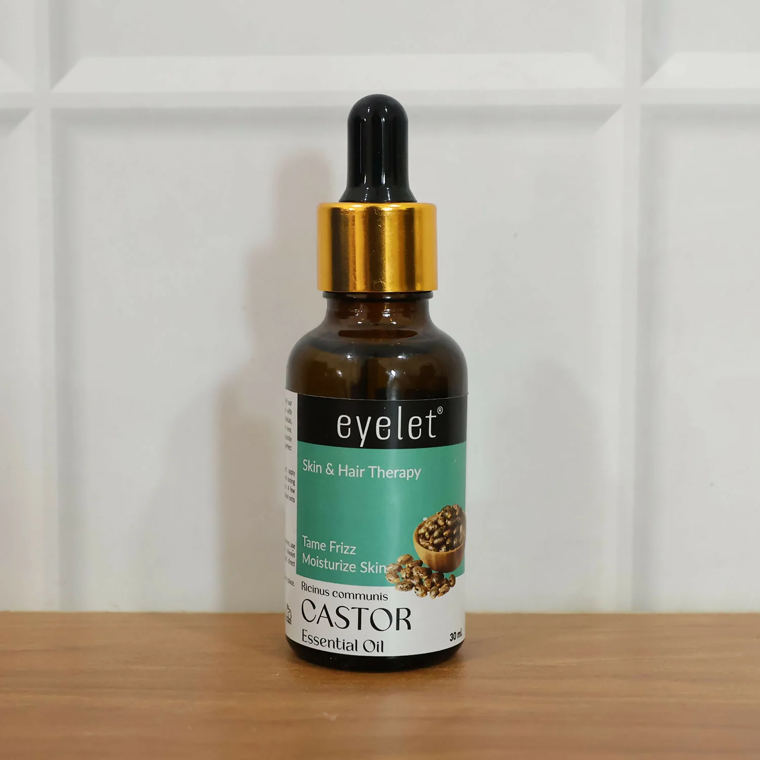 Eyelet Castor Essential Oil for Skin & Hair Therapy Tame Frizz & Moisturize Skin (30ML) - Image 7