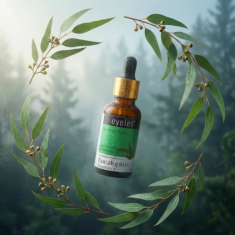 Eyelet Eucalyptus Essential Oil – Skin Protection & Pure Aroma Care (30ML) - Image 2