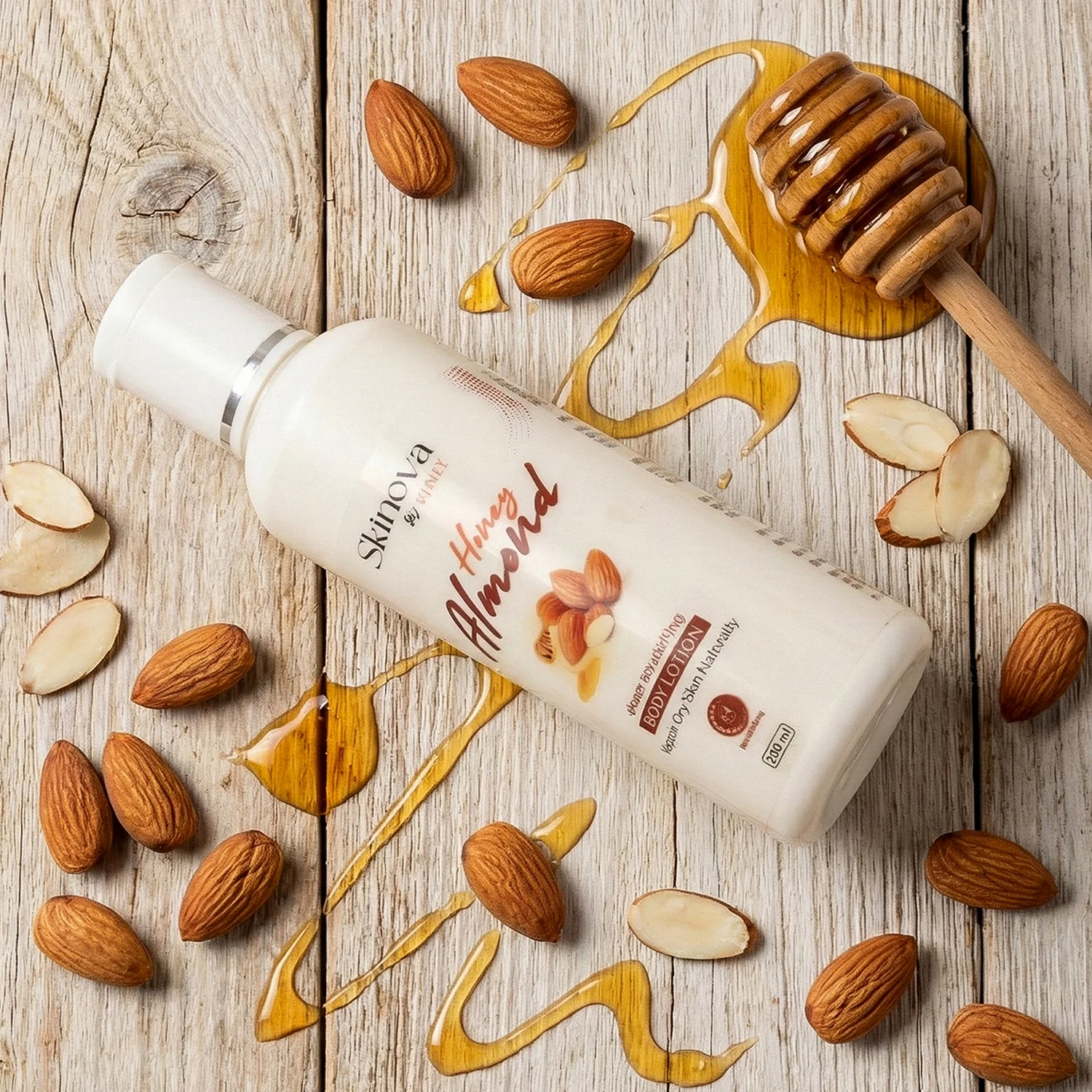 Eyelet Honey Almond Body Lotion 200ml – Deep Nourishing Moisturizer for Smooth - Image 3