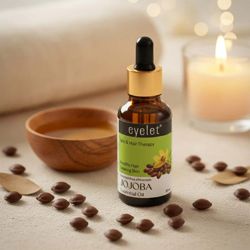 Eyelet Jojoba Essential Oil Natural Skin & Hair Therapy Oil 30Ml - Image 2