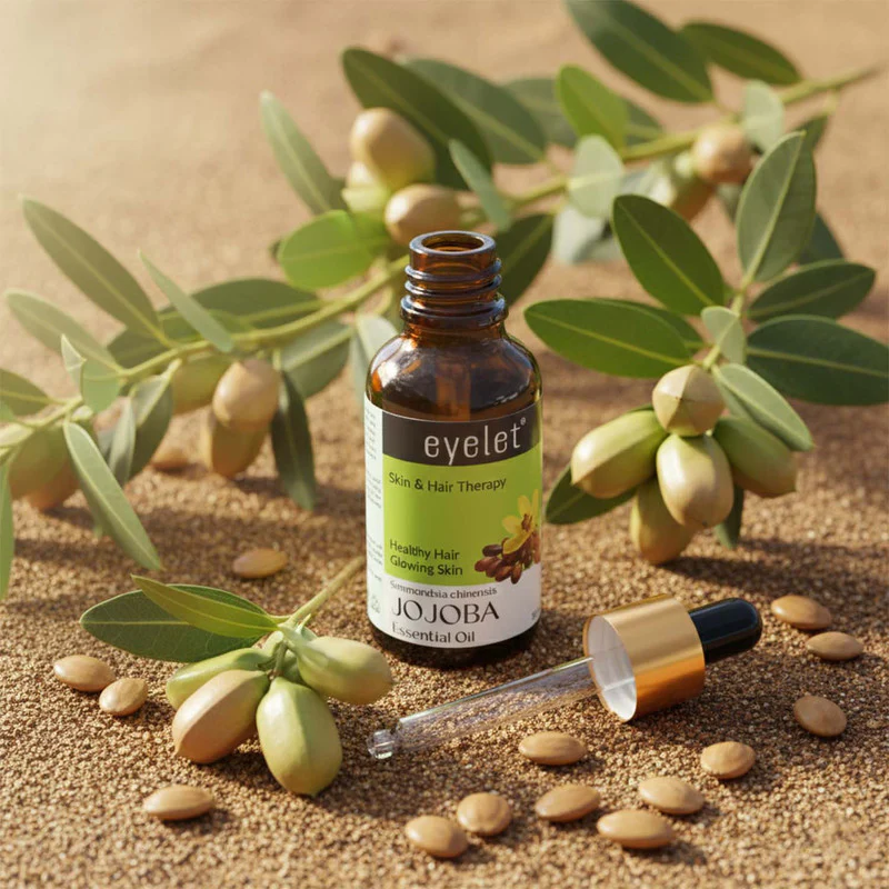 Eyelet Jojoba Essential Oil Natural Skin & Hair Therapy Oil 30Ml - Image 4
