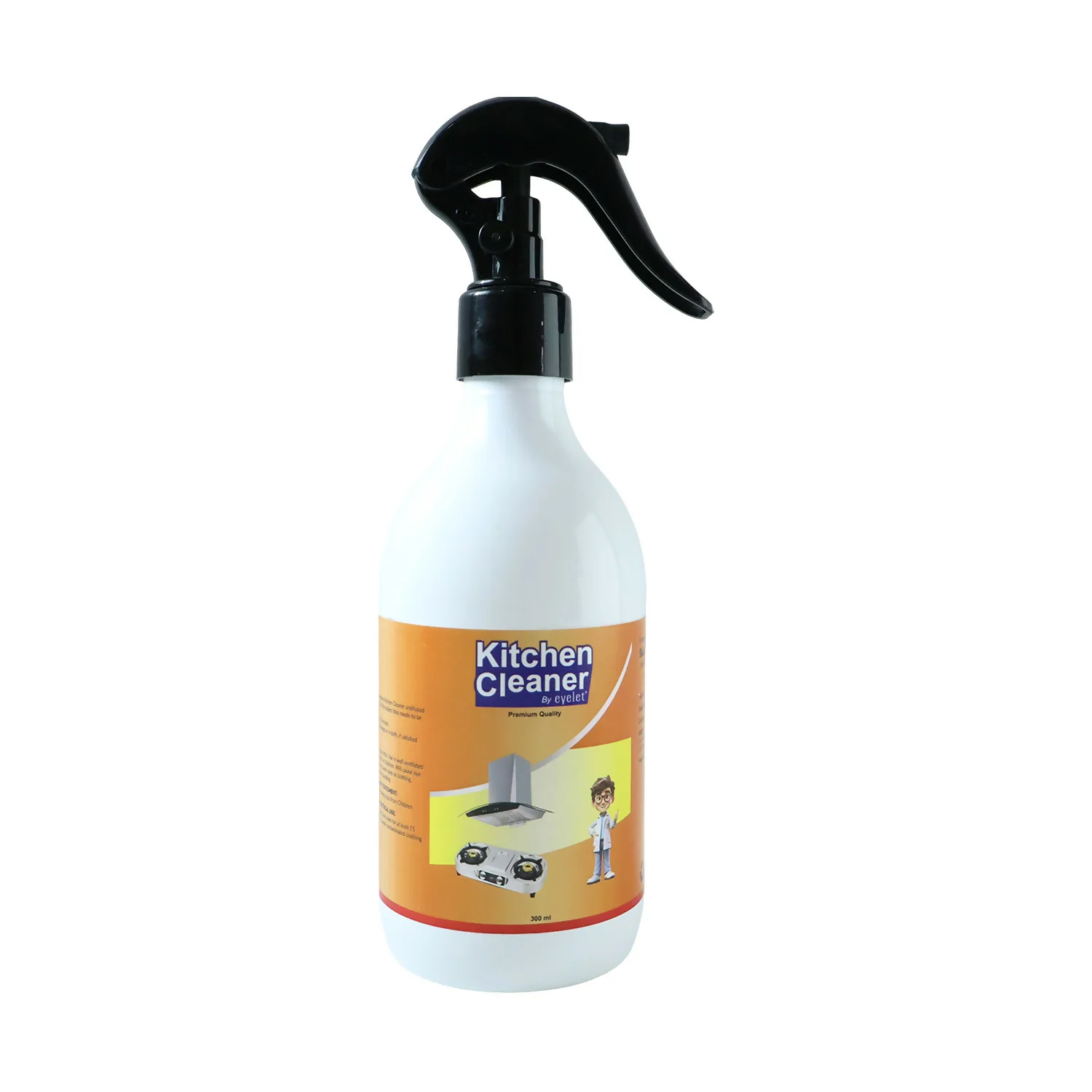 Eyelet Kitchen Cleaner Chimney, Countertops & Appliances Grease & Oil Stain Remover (300Ml) - Image 5