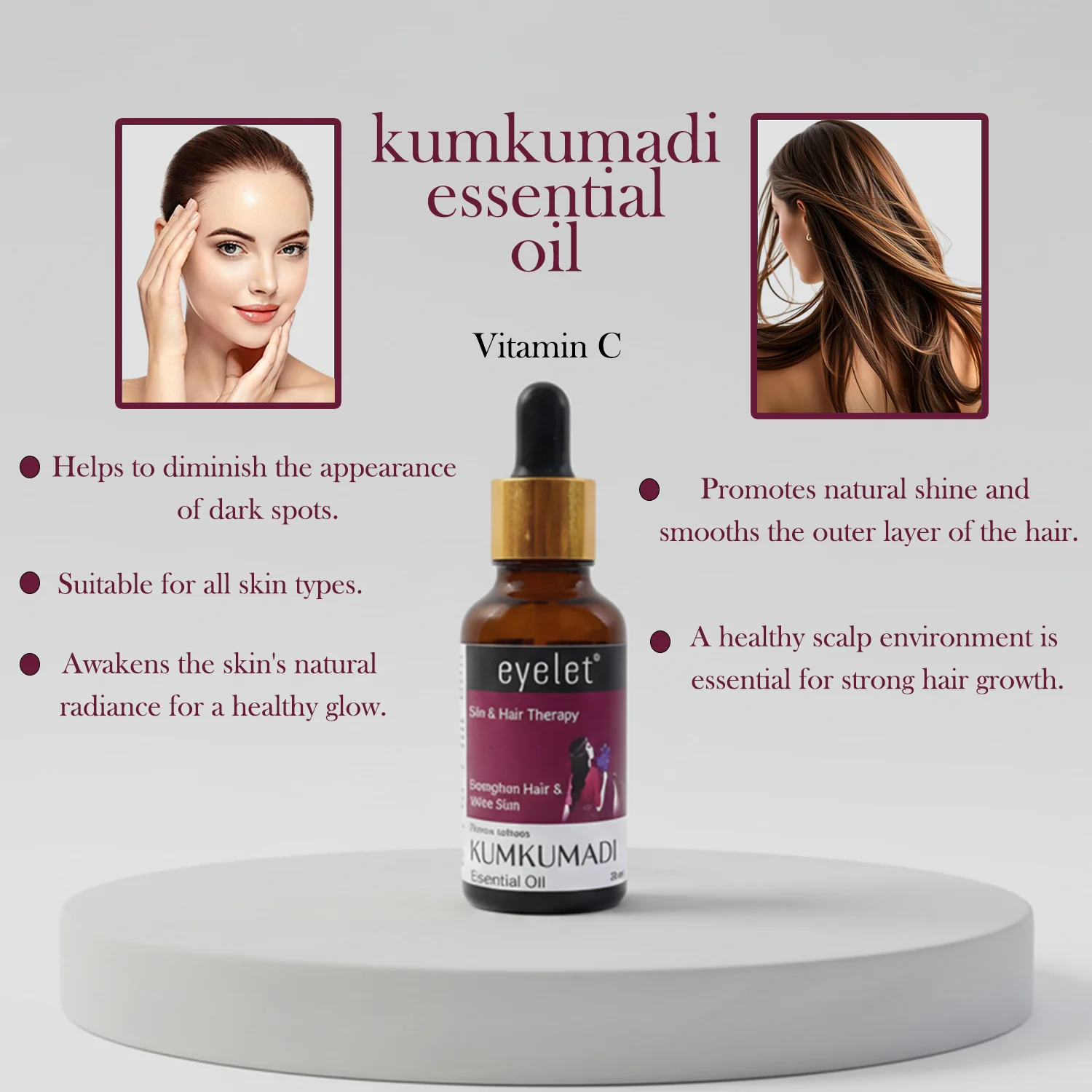 Eyelet Kumkumadi Essential Oil Midnight Saffron Therapy - Image 4