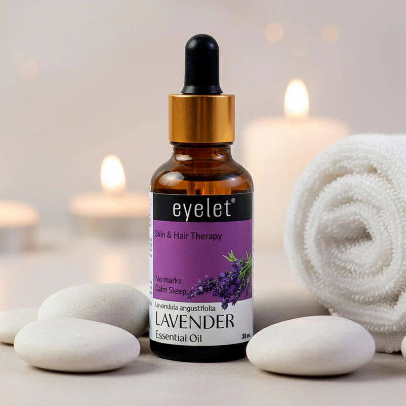 Eyelet Lavender Essential Oil Skin & Hair Therapy Oil for No Marks 30ML - Image 2