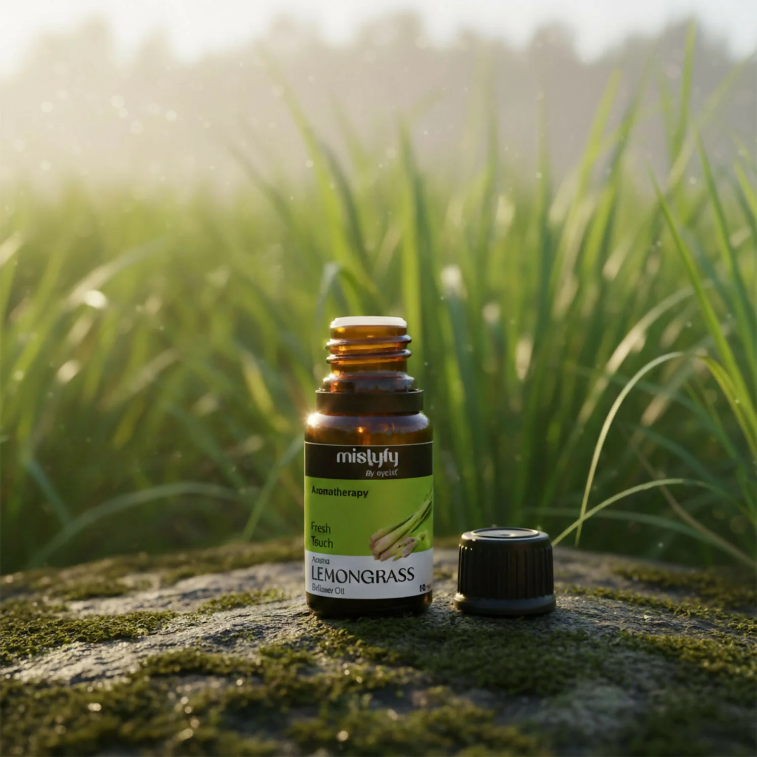 Eyelet Lemongrass Aroma Diffuser Oil & Fresh Touch Aromatherapy Oil (10ml) - Image 6