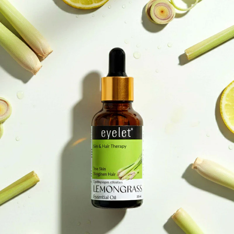 Eyelet Lemongrass Essential Oil Natural Skin & Hair Therapy Oil 30Ml - Image 2