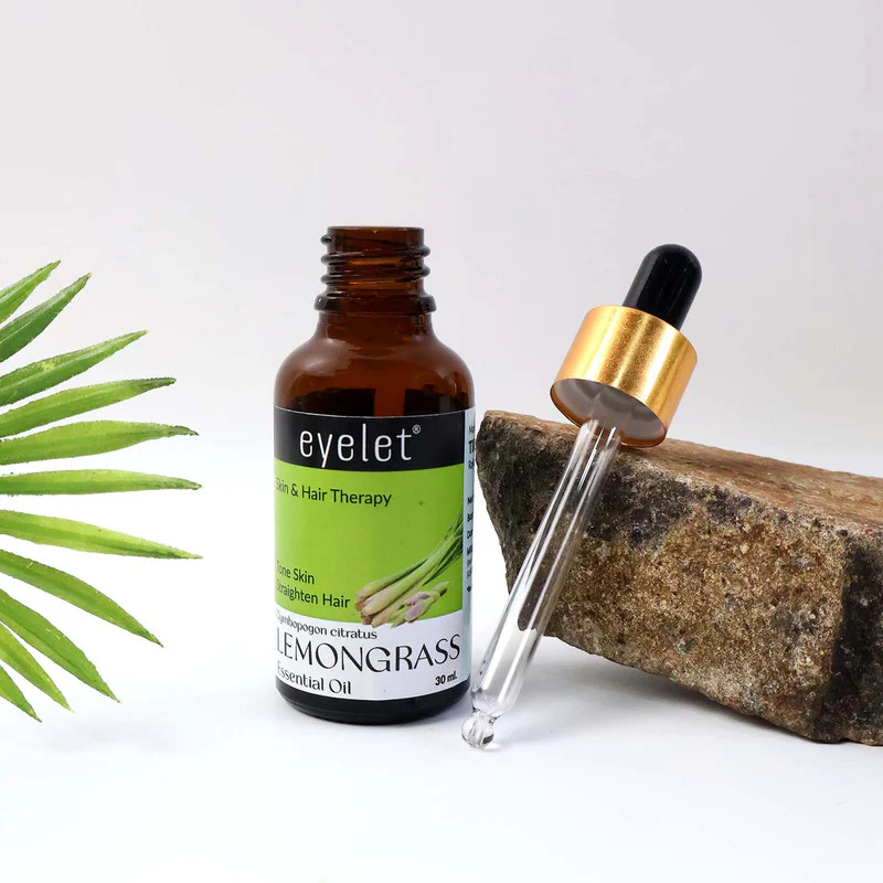 Eyelet Lemongrass Essential Oil Natural Skin & Hair Therapy Oil 30Ml - Image 4