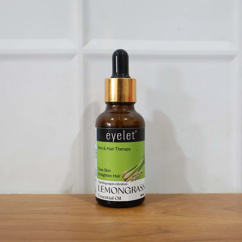 Eyelet Lemongrass Essential Oil Natural Skin & Hair Therapy Oil 30Ml - Image 6
