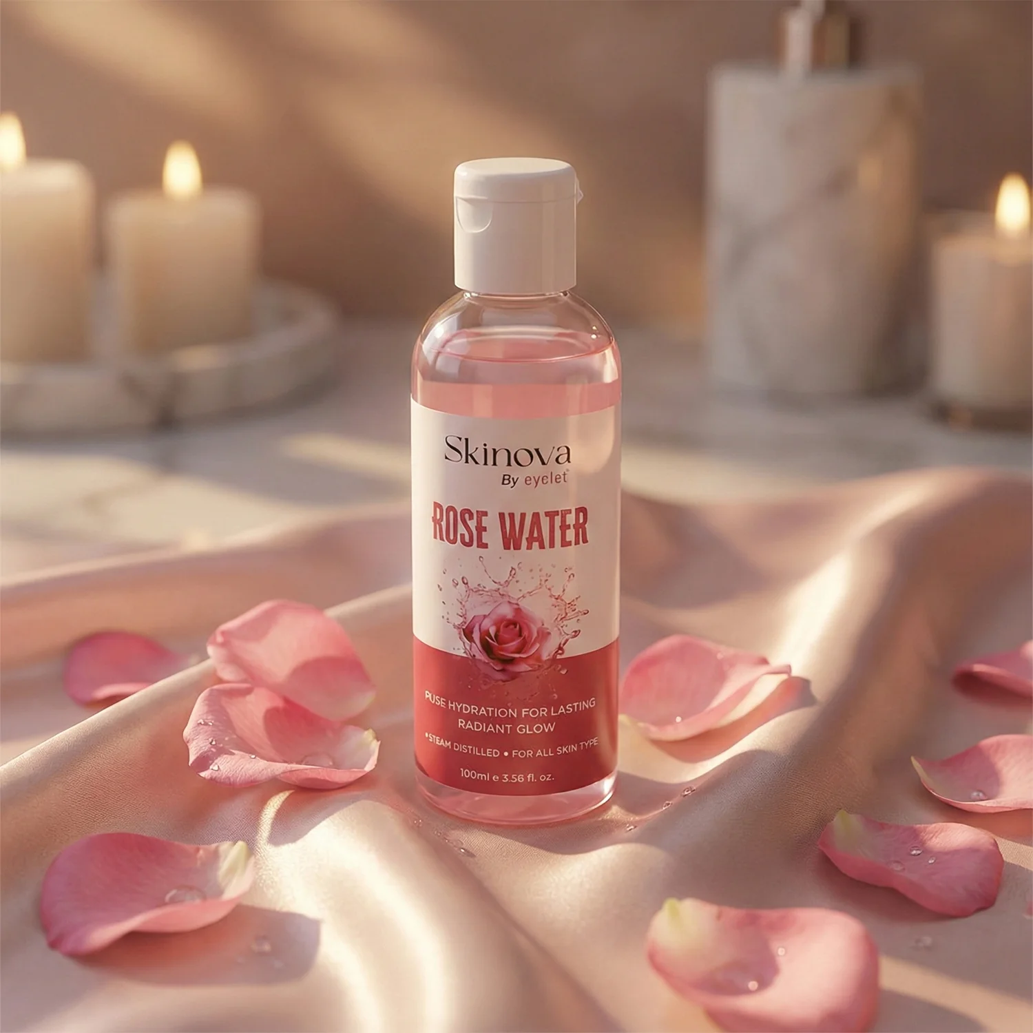 Eyelet Rose Water 100ml – Natural Skin Toner & Hydrator for Fresh, Radiant Glow - Image 3