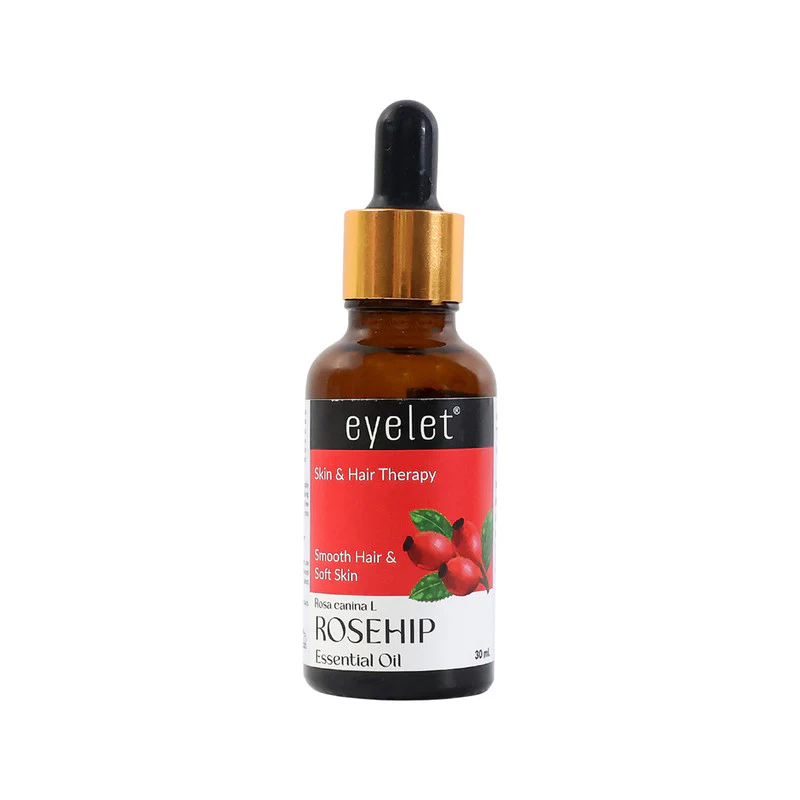 Eyelet Rosehip Essential Oil Natural Skin & Hair Therapy Oil for Smooth Hair - Image 5