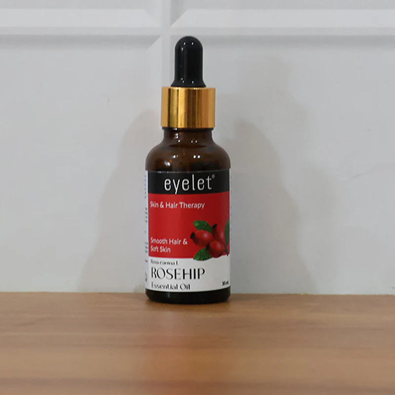 Eyelet Rosehip Essential Oil Natural Skin & Hair Therapy Oil for Smooth Hair - Image 7