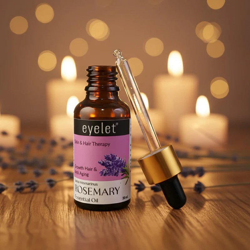 Eyelet Rosemary Essential Oil for Hair Growth Support & Scalp Refreshment – 30ML - Image 3