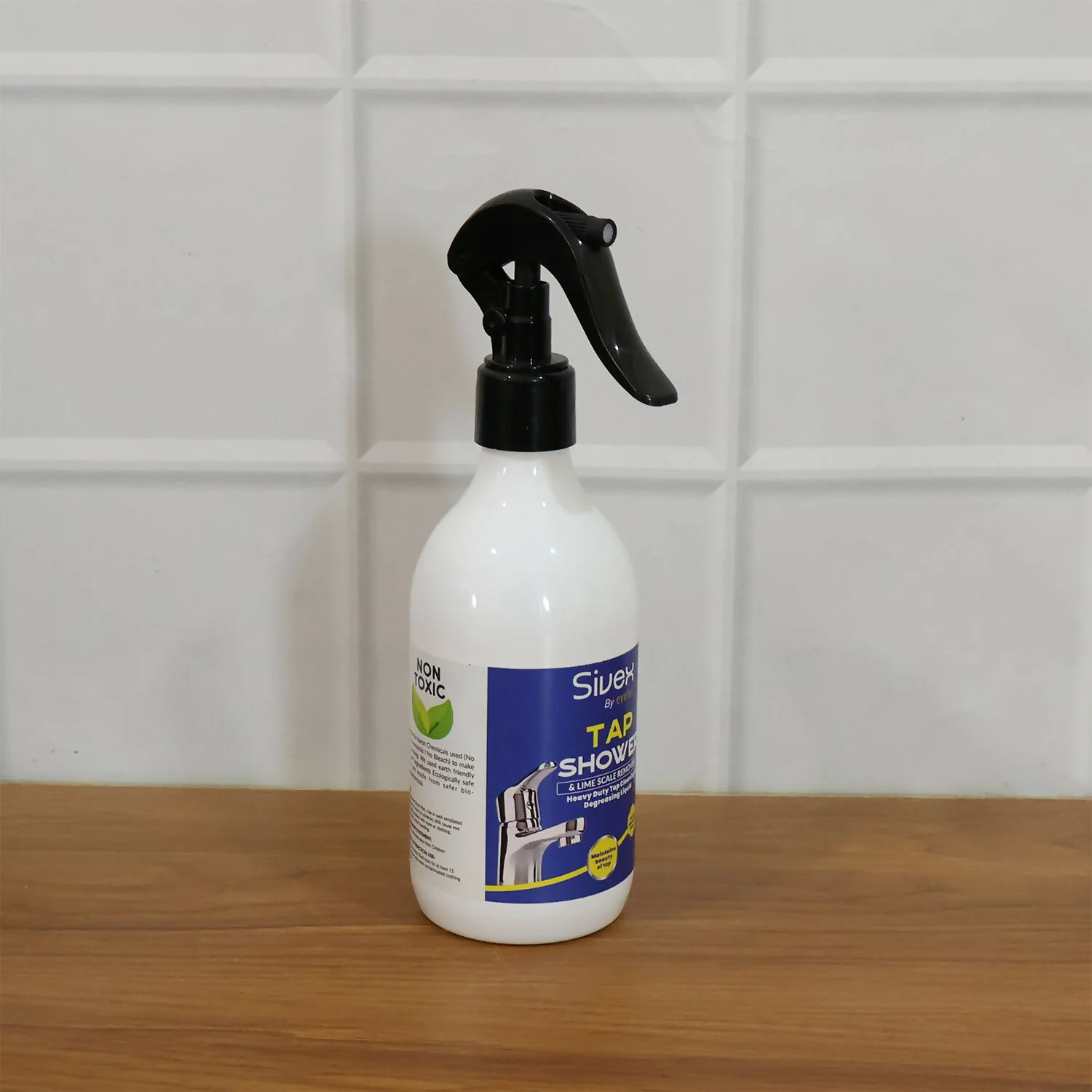 Eyelet Tap Shower & Limescale Remover Liquid Cleaner for Bathroom Taps, Shower Heads & Fittings (300ml) - Image 6