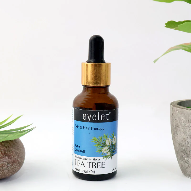 Eyelet Tea Tree Essential Oil for Clear Skin & Scalp Purification Support – 30ML - Image 2