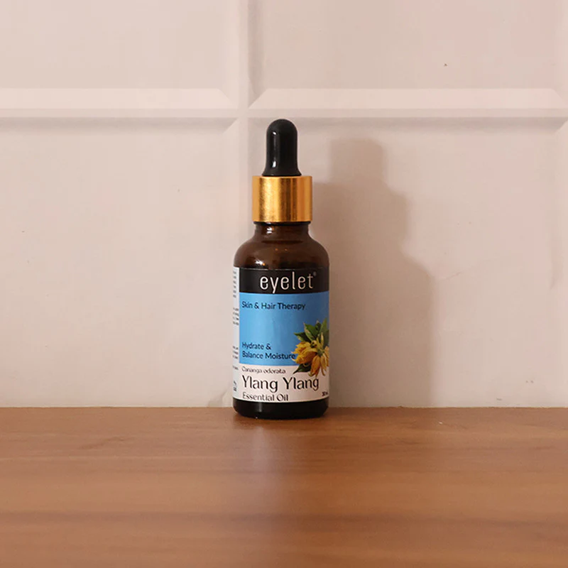 Eyelet Ylang Ylang Essential Oil Natural Skin & Hair Therapy Oil for Hydration - Image 7