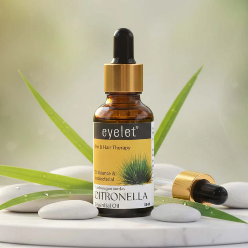 Eyelet Citronella Essential Oil (30 ML) – Natural Aromatherapy for Skin & Hair Care - Image 2