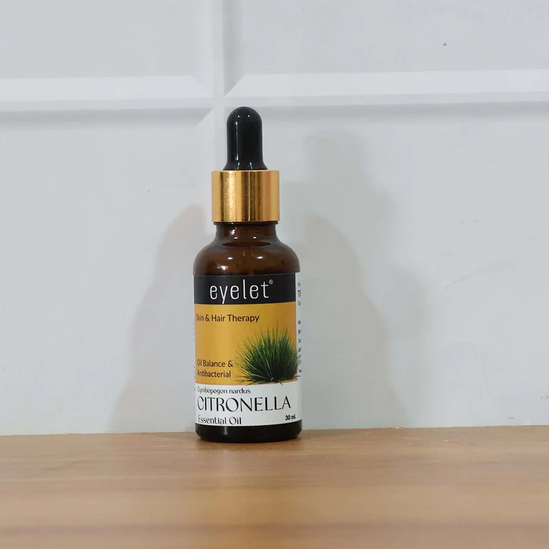 Eyelet Citronella Essential Oil (30 ML) – Natural Aromatherapy for Skin & Hair Care - Image 7
