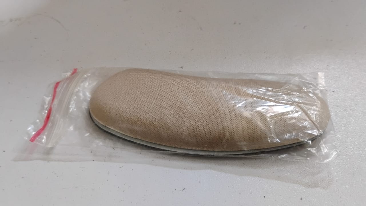 Fabric Sticky Shoe Back Heel Insoles Protector Liner Pads (1 Pair) - Image 8