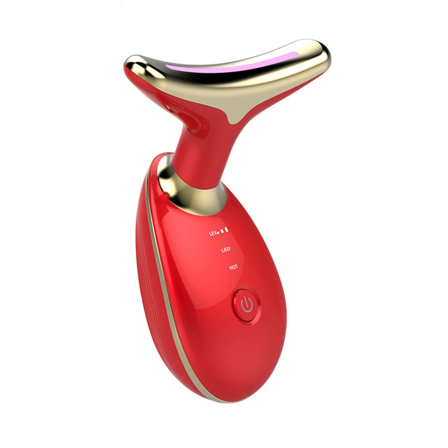Electric Face Massager Wrinkle Remover LED Photon Face Beauty Device (1 Pc / Plastic) - Image 5