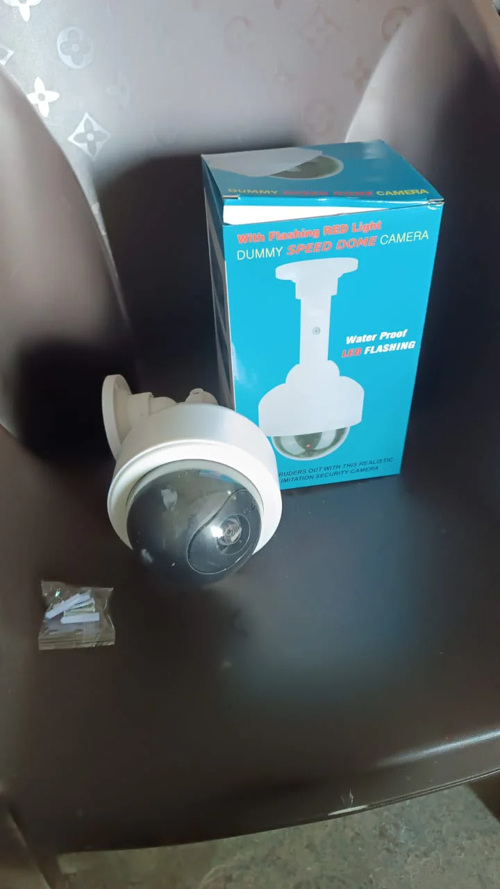 Fake / Dummy Camera CCTV, with Flashing Red LED Light (1 Pc / Battery Not Included) - Image 9