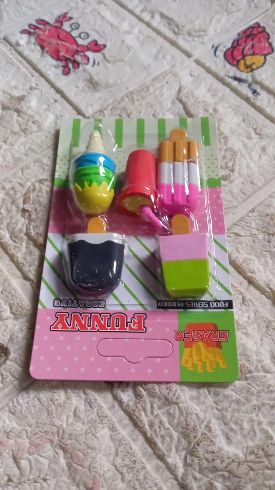 Mini Eraser Set for Kids (5 Pieces) - Fun Designs, Party Favors, School Prizes - Image 8