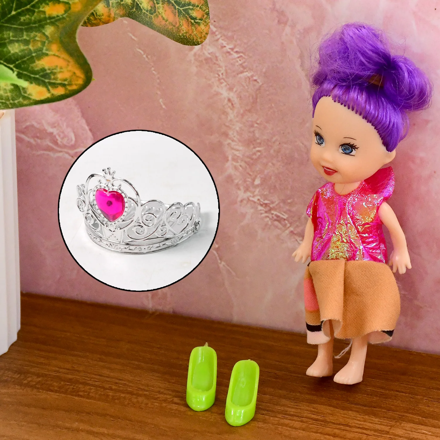 Fashion Doll with Baby Accessories Set (Mix Design) - Image 4
