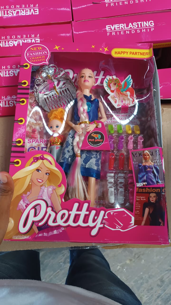 Fashion Doll with Baby Accessories Set (Mix Design) - Image 9