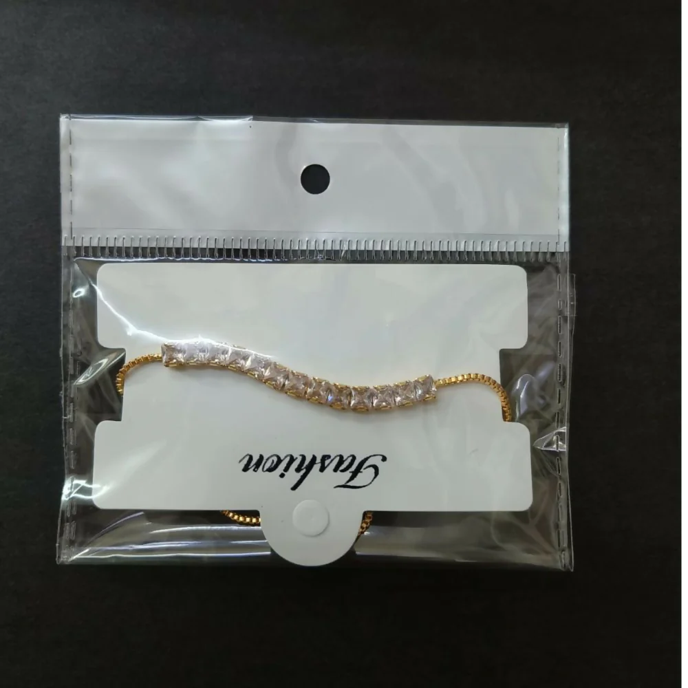 Fashion Gold Plated American Diamond Bracelet for women - Image 3