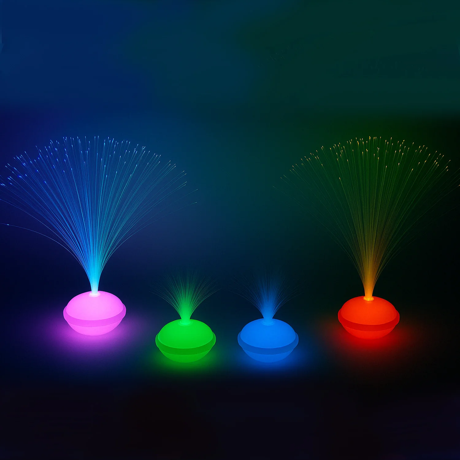 Fiber Optic LED Night Lamps Set (12 Pc) - Image 5