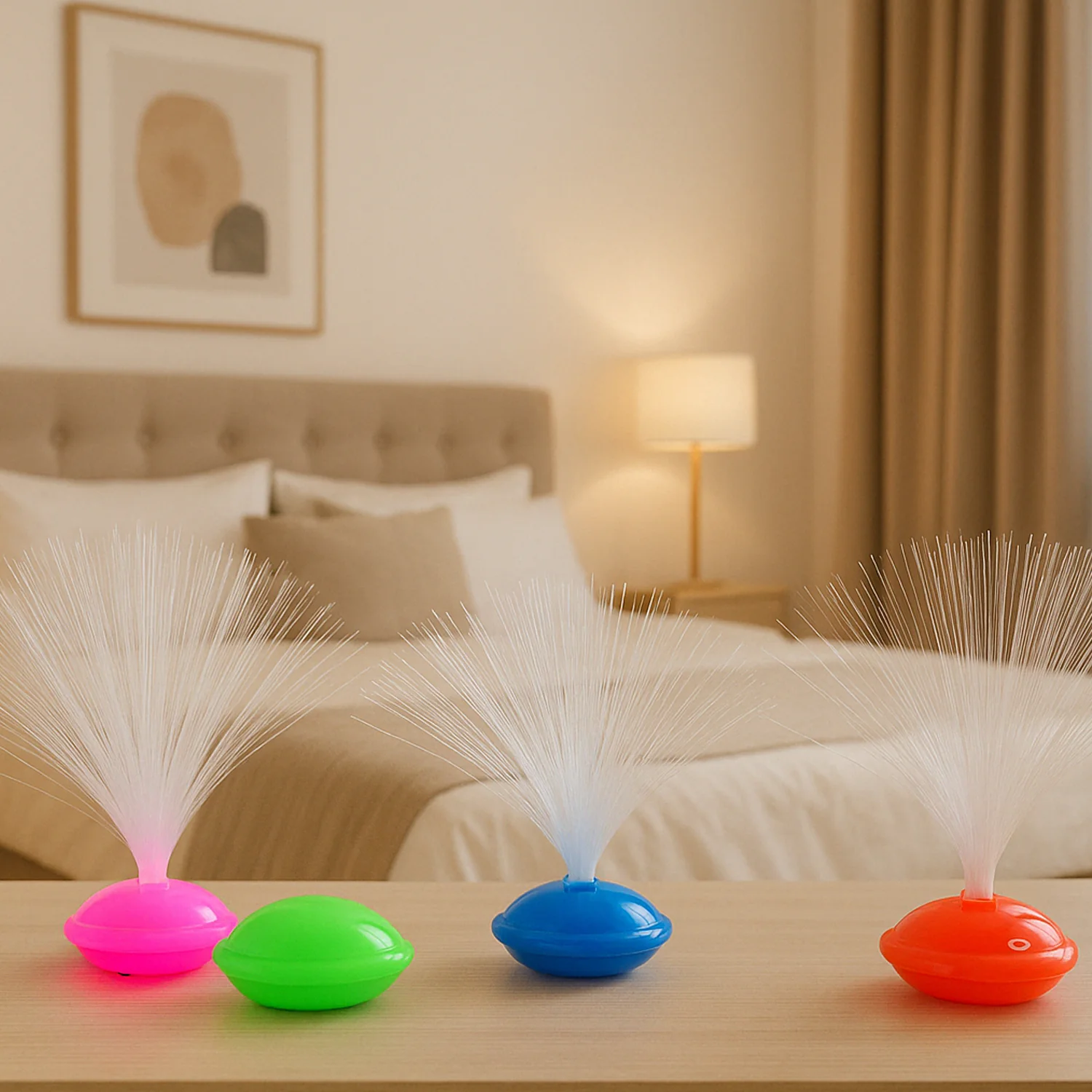 Fiber Optic LED Night Lamps Set (12 Pc) - Image 6