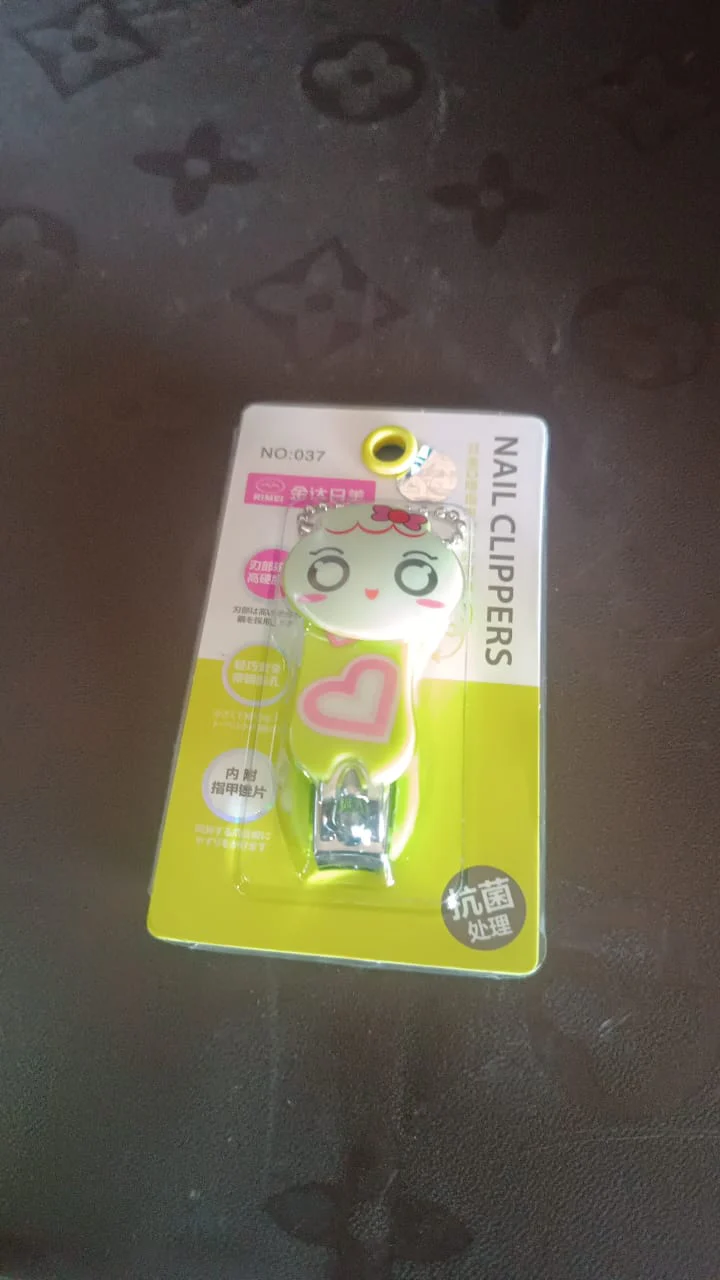 Cute Cartoon Nail Clipper with Keychain Portable Nail Cutter (1 Pc) - Image 8
