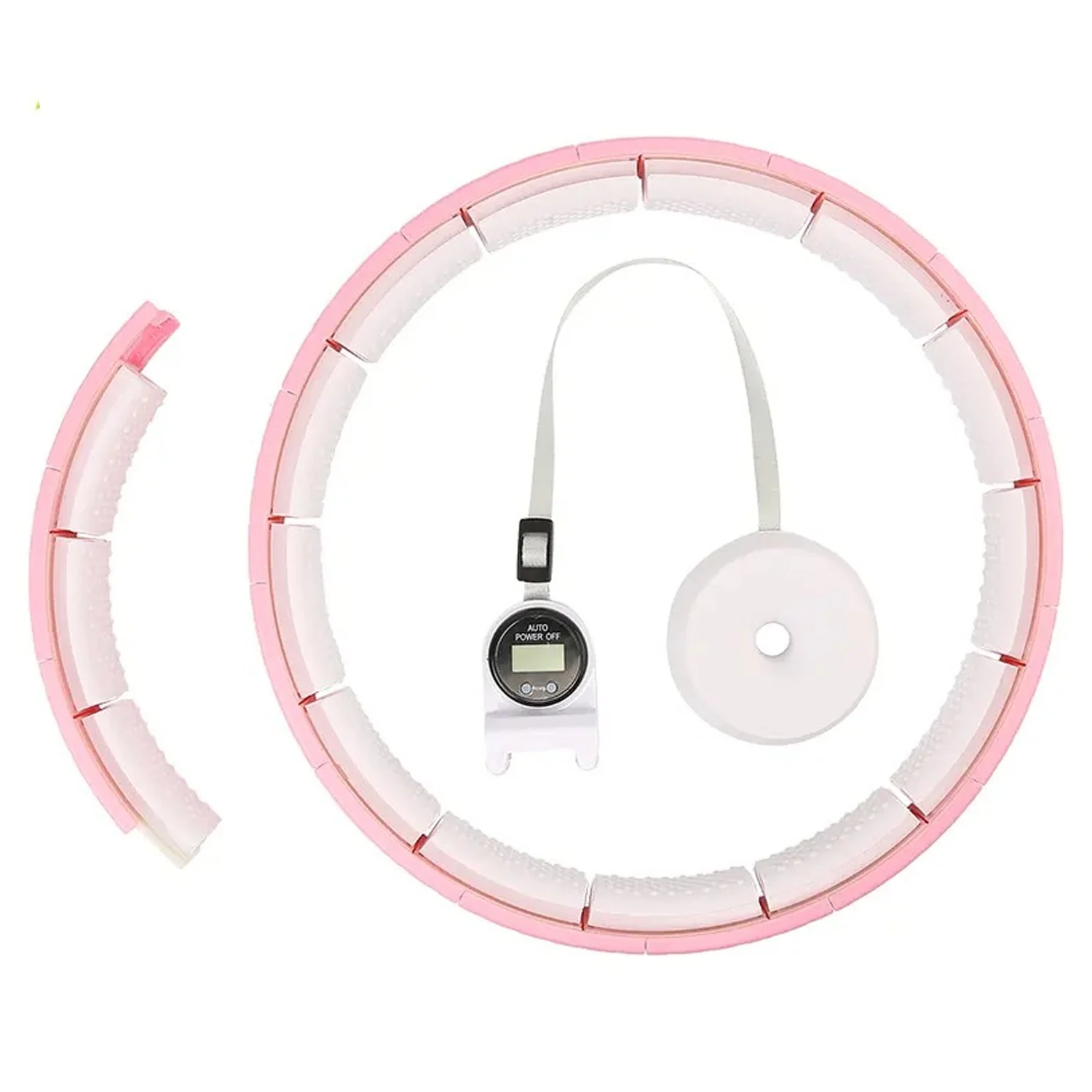 Fitness Adjustable Detachable Fitness Hula Hoop Ring Smart Round Count & Weight Loss Gym Equipment Exercise Smart Hula Hoops - Image 4
