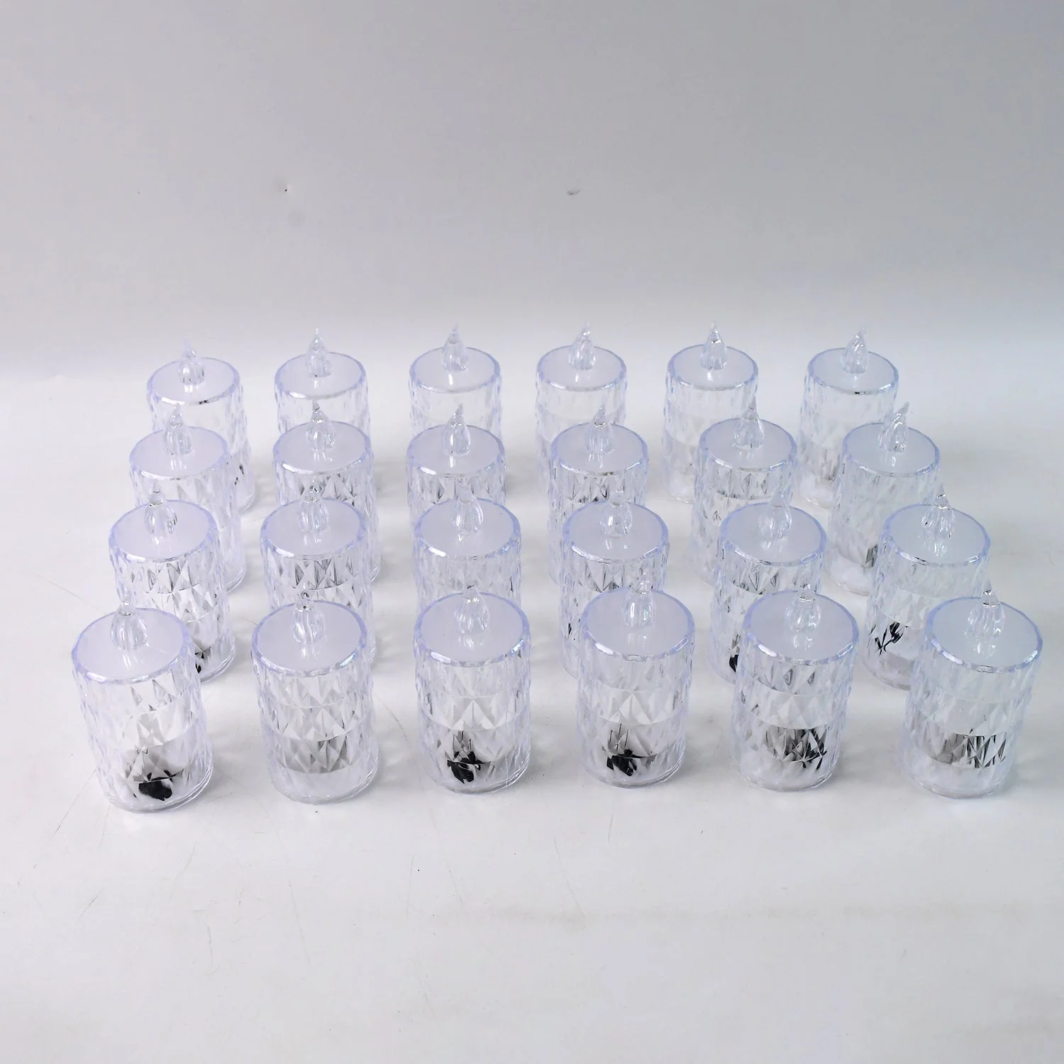 Flameless and Smokeless Decorative Candles LED Tea Light, Diwali (24 Pcs Set) - Image 5