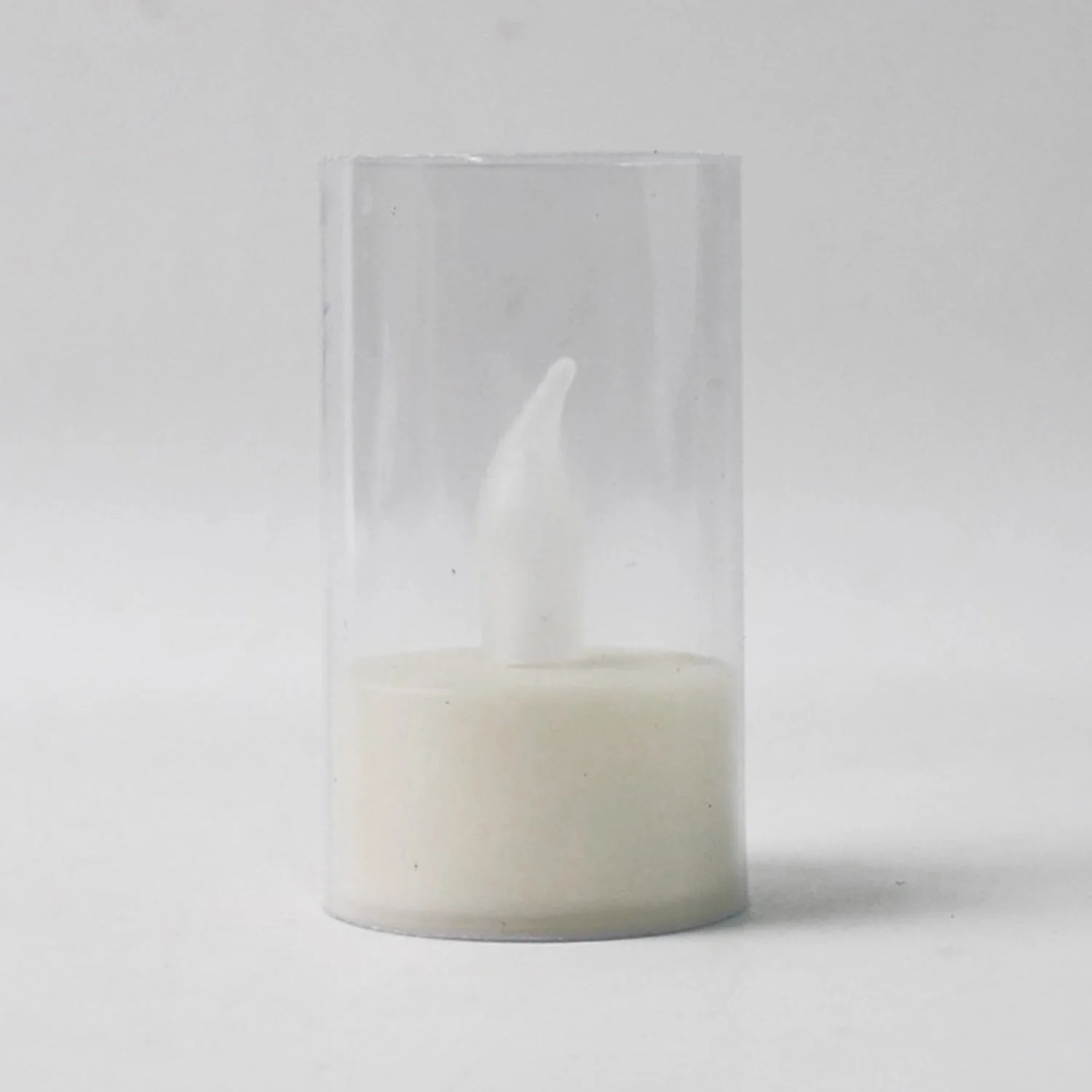 Flameless Candles with Transparent plastic Covers Set of 24 Pcs LED - Image 5
