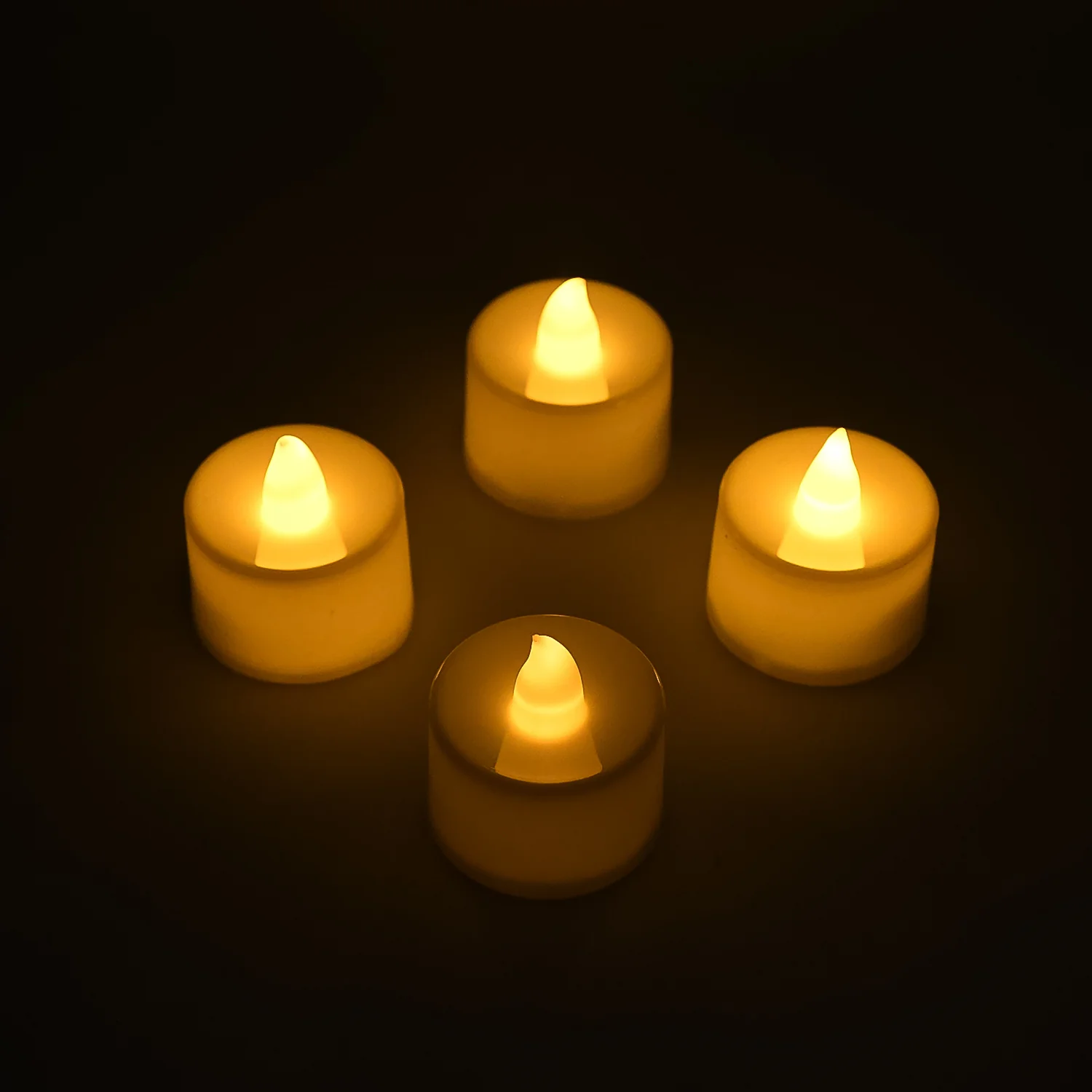 Flameless LED Tealight Candles, Diwali (50 Pc) - Image 3