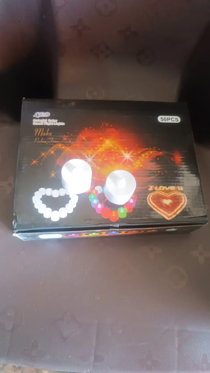 Flameless LED Tealight Candles, Diwali (50 Pc) - Image 7