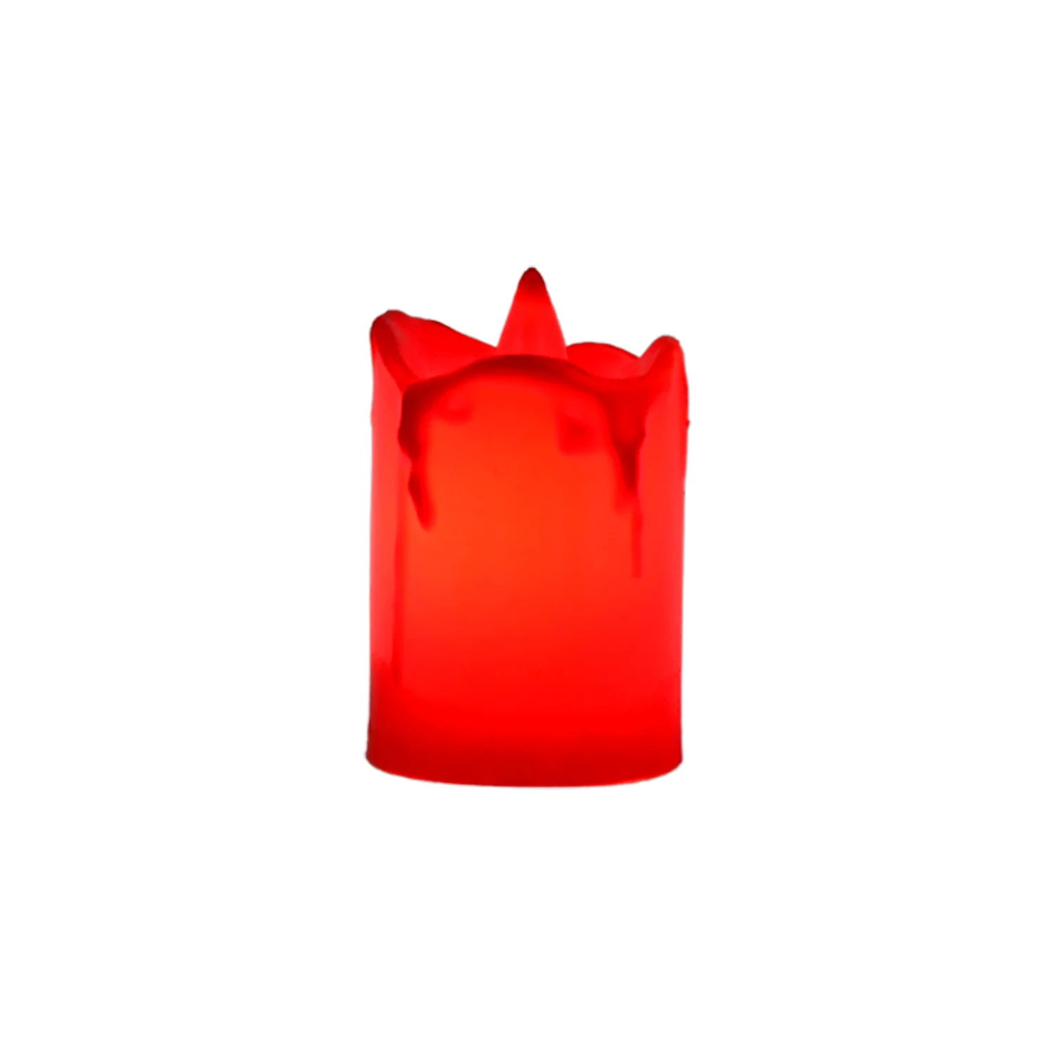 Flameless Melted Design Candles for Decoration, Diwali (1 pc) - Image 3