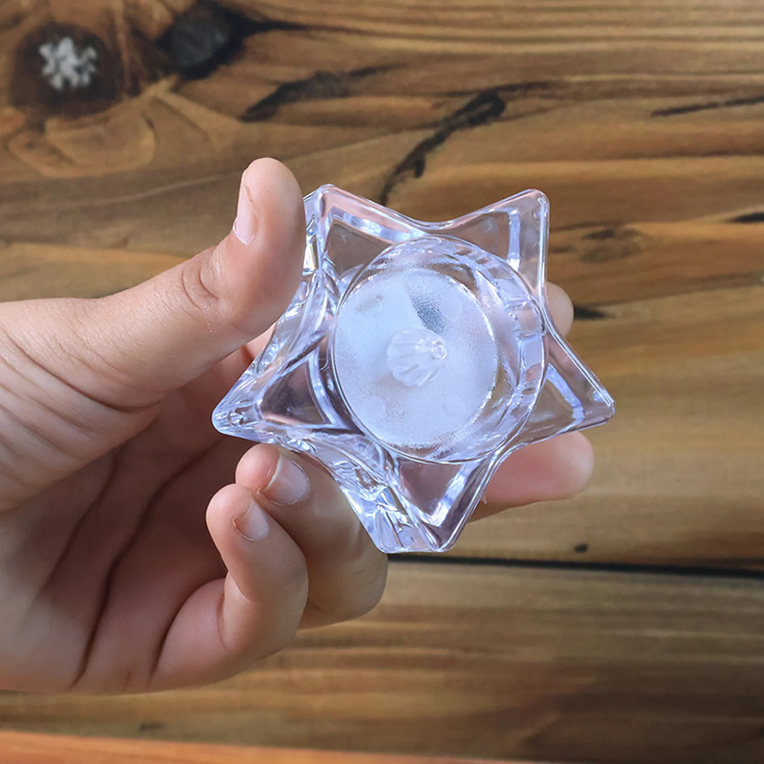 Flameless Star-Shaped LED Candles (4 Pc / Set) - Image 3