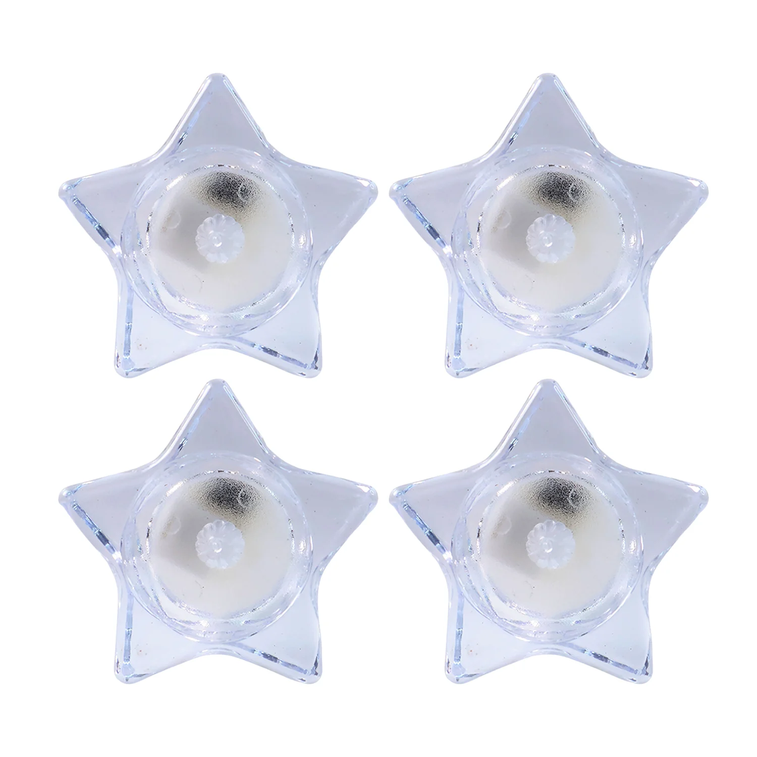 Flameless Star-Shaped LED Candles (4 Pc / Set) - Image 5