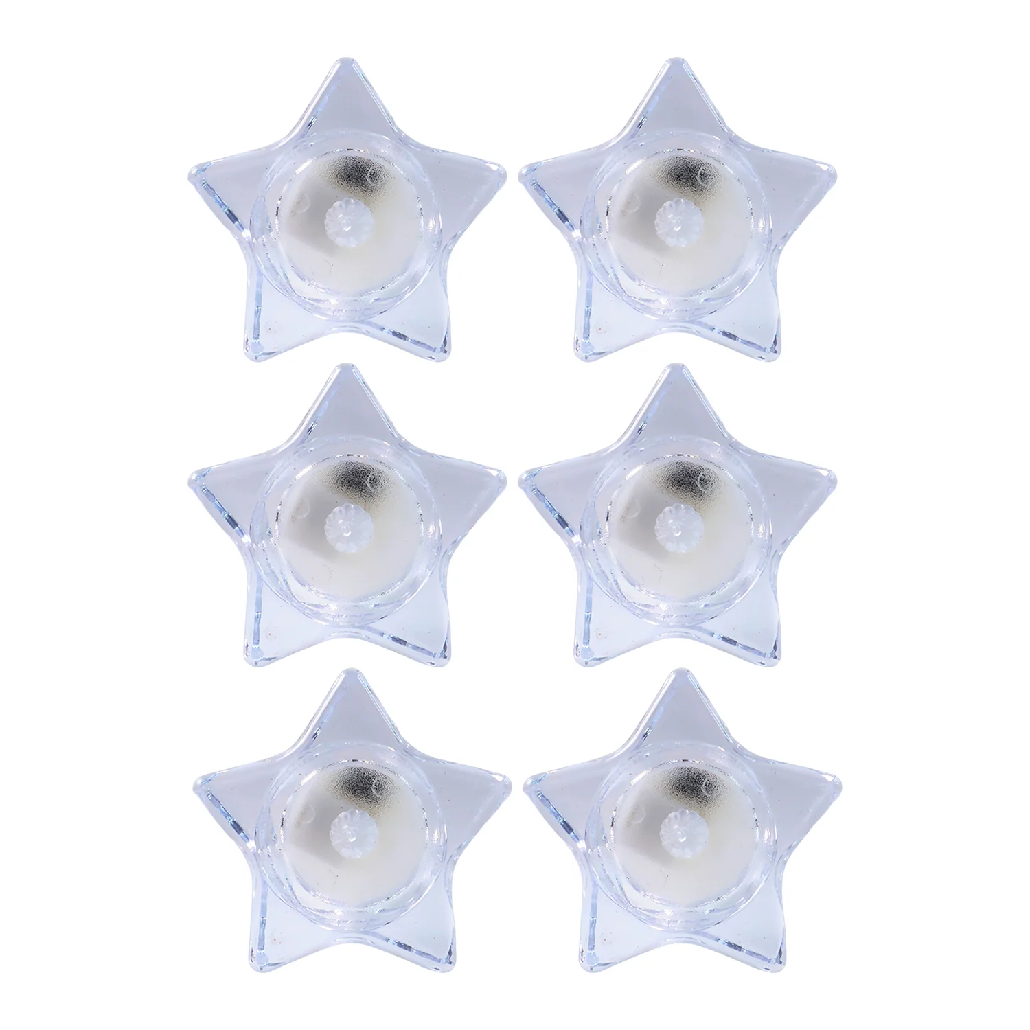 Flameless Star-Shaped LED Candles (6 Pc / Set) - Image 5