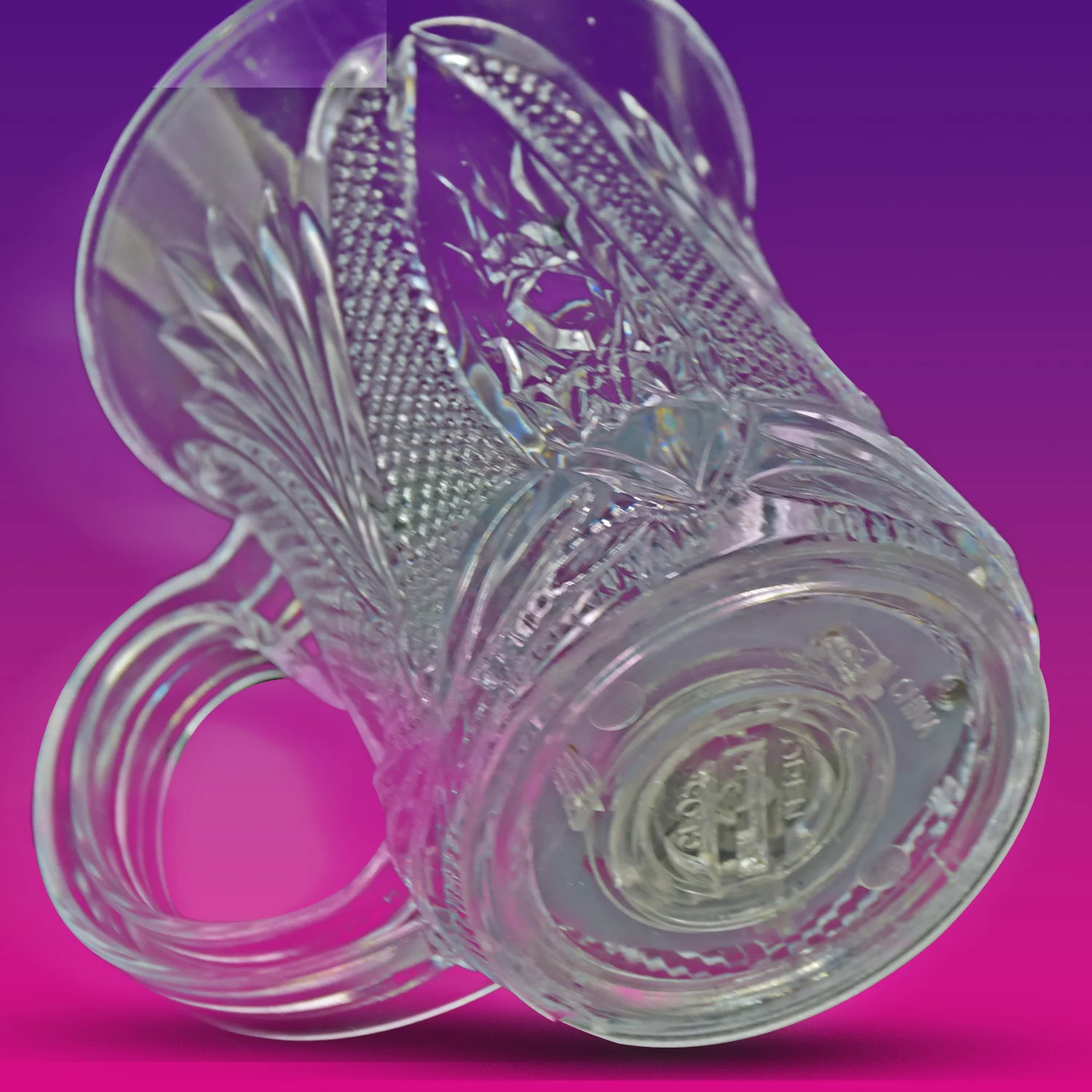 LED Light-Up Party Cups - Flashing Water-Activated Drinking Glasses Handle (2-Piece) - Image 4