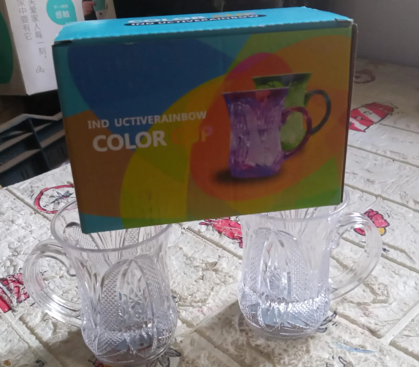 LED Light-Up Party Cups - Flashing Water-Activated Drinking Glasses Handle (2-Piece) - Image 8