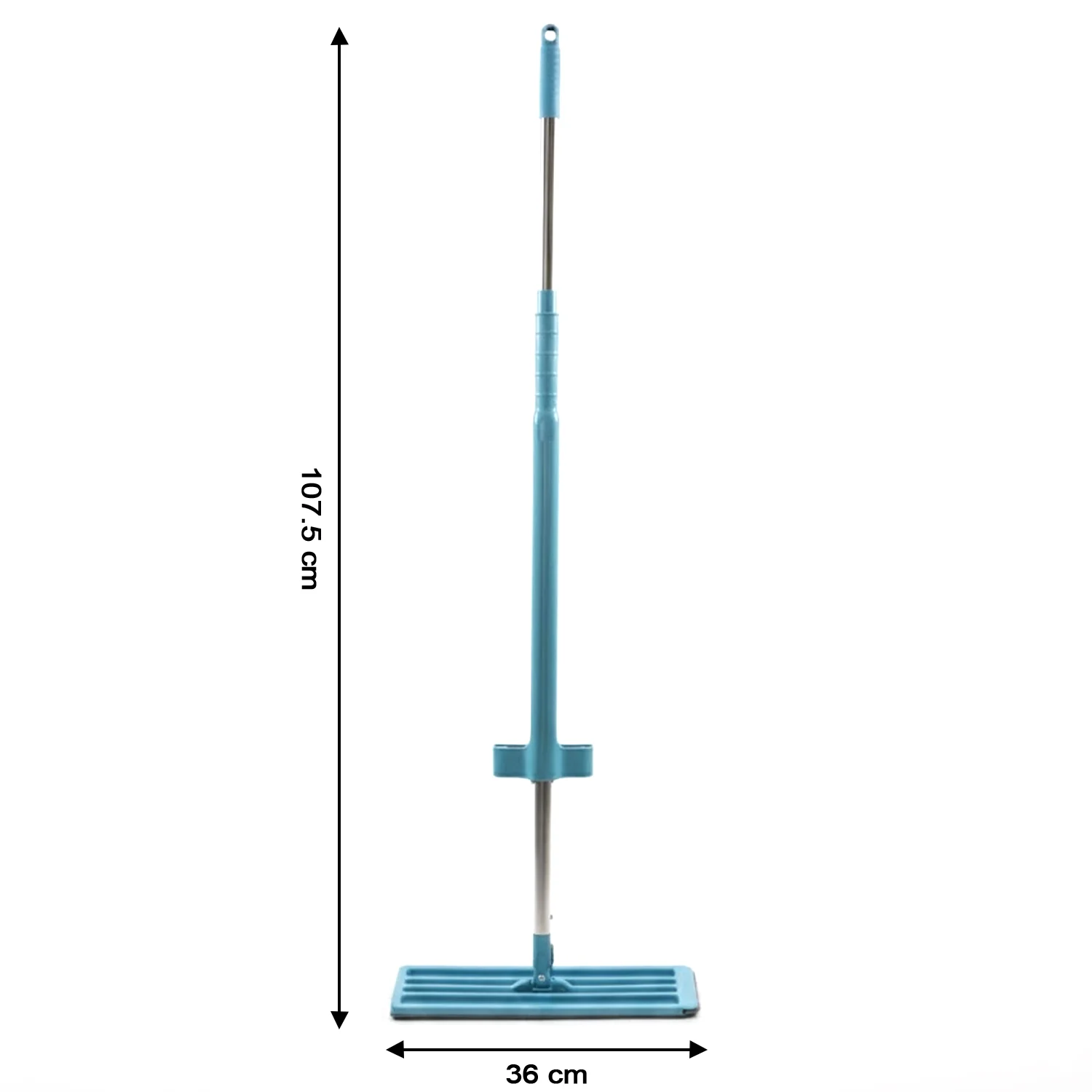 Flat Floor Cleaning Mop with Long Handle (1 Pc) - Image 6