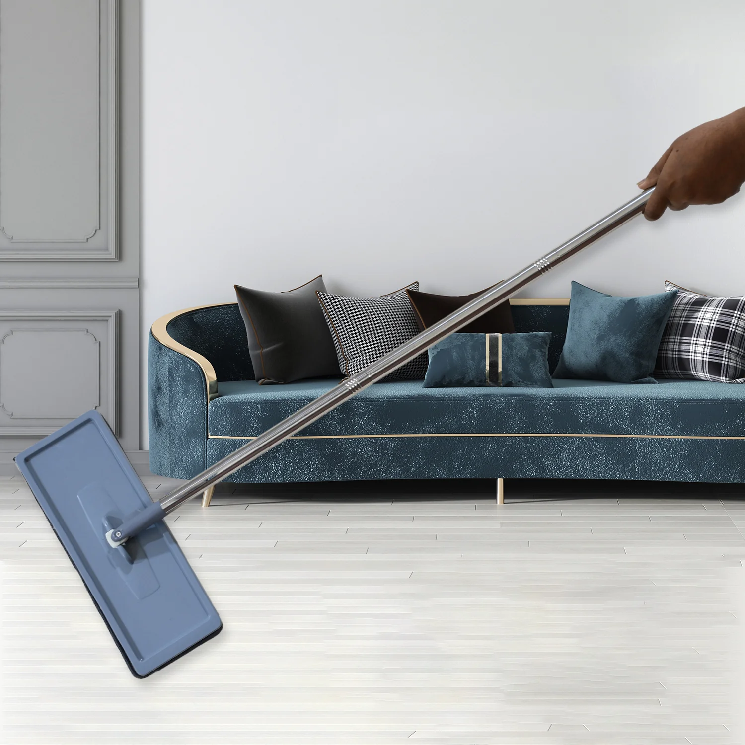 360° Rotating Mop: Effortless Floor Cleaning for All Surfaces - Image 6