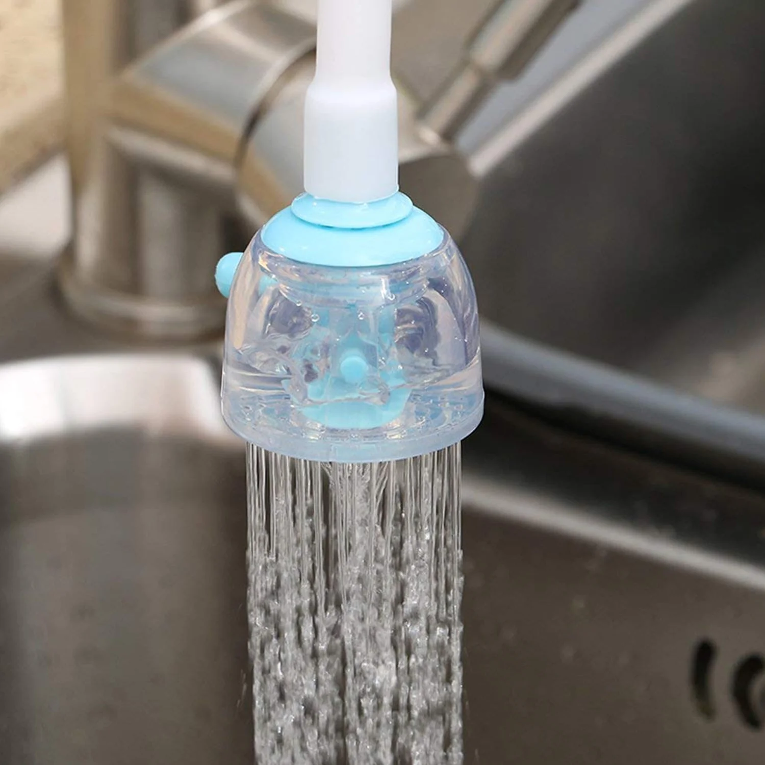 Flexible Faucet Extender & Splash-Control Sprayer - Image 7